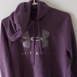 purple under armour hoodie